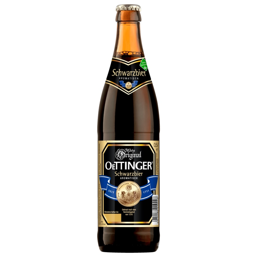 Original Oettinger Schwarzbier 0,5l